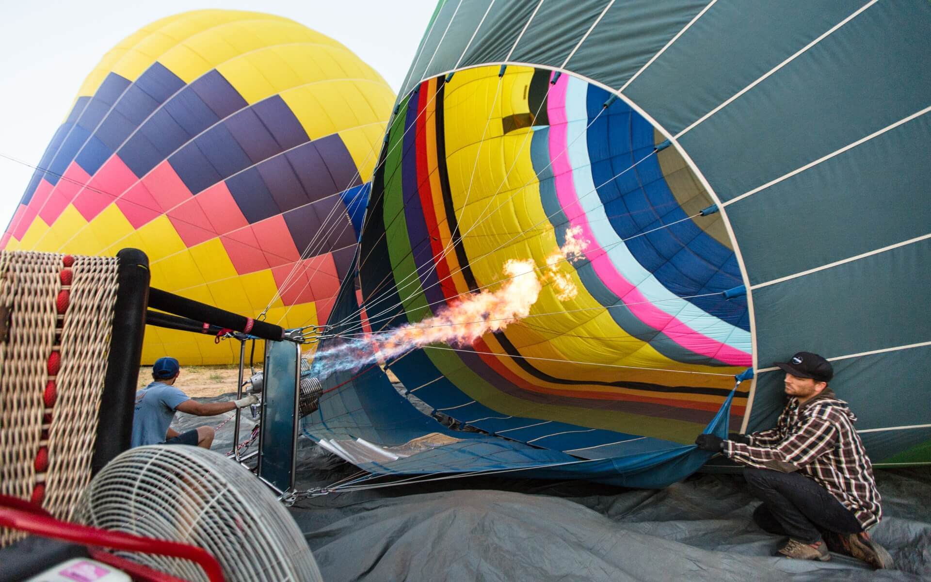 California Dreamin' Hot Air Balloon Rides over Temecula Wine Country