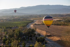 two-hot-air-balloons-flying
