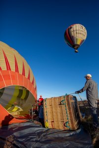 two-hot-air-balloons-taking-off